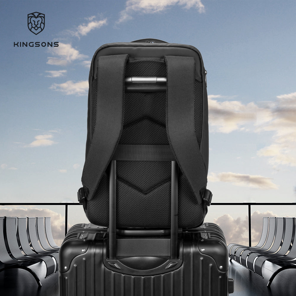 Kingsons Patent Shockproof Backpack Waterproof Laptop Bag Custom School Travel Ready Backpack - KS24001（RMB 99.1)