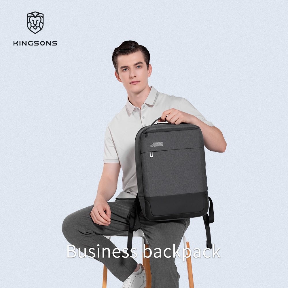 Kingsons Custom OEM Business Travel Backpack Multifunctional Waterproof Laptop Bag with Patent - KS24021（RMB 71.8)