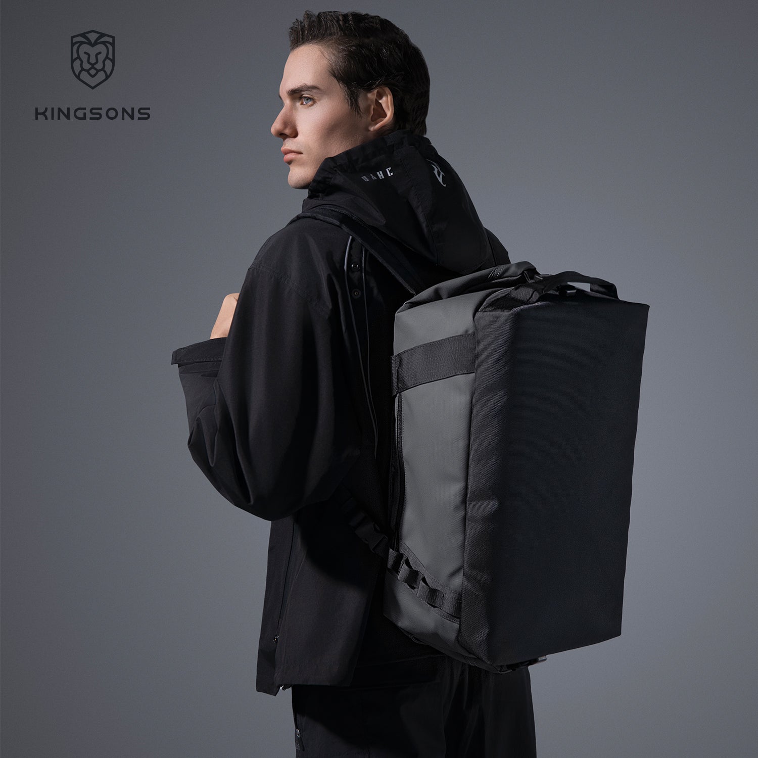 Kingsons Expandable Backpack Large Capacity Hiking Travel Sport Waterproof Weekend Bag - KS251071（RMB 126)