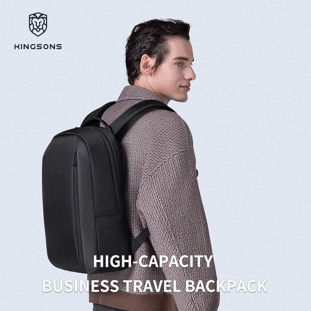 Kingsons Customized Laptop Backpack Travel Computer School Bag Smooth Waterproof - KS25458（RMB78.3)