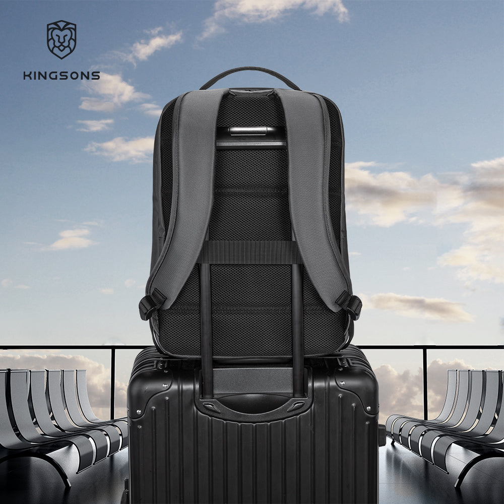 Kingsons Custom Travel Backpack Waterproof Roll Top Mochila Large Capacity School Bag - KS25465（RMB 91.9)