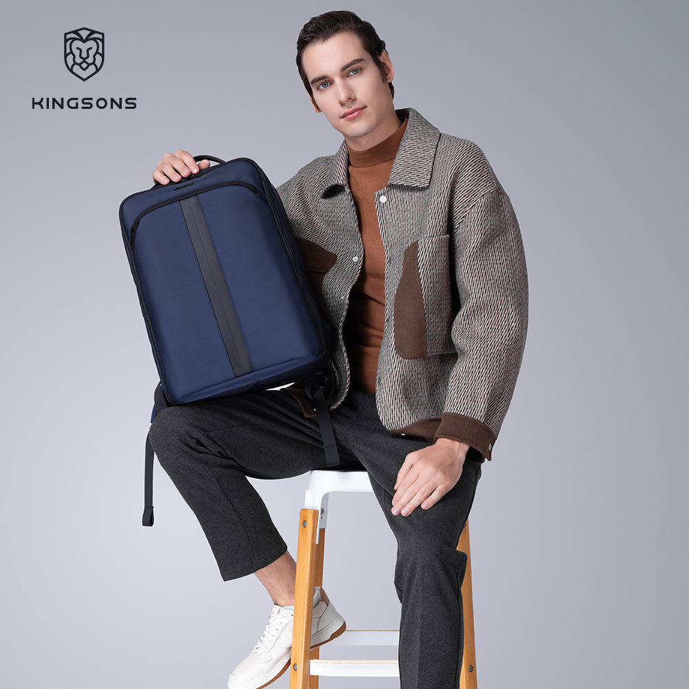 Kingsons Custom Travel Backpack Waterproof Roll Top Mochila Large Capacity School Bag - KS25465（RMB 91.9)