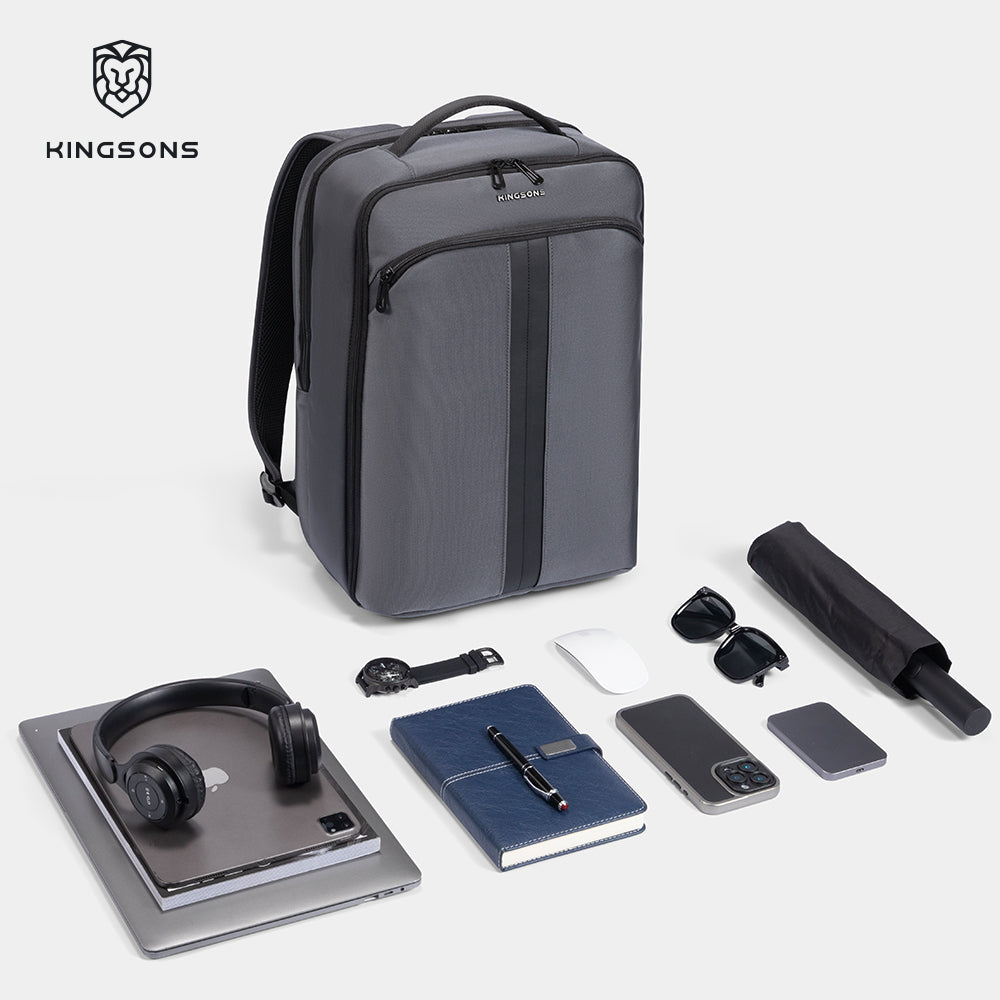 Kingsons Custom Travel Backpack Waterproof Roll Top Mochila Large Capacity School Bag - KS25465（RMB 91.9)