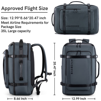Kingsons 35L Large Capacity Travel Backpack - ks3264w