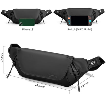 Kingsons sling bag KS3248w size: 14.5x1.8x5.5inch