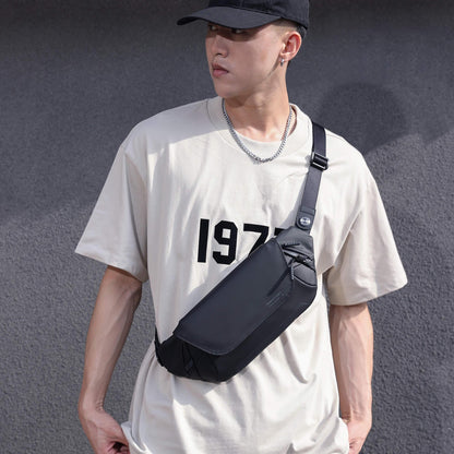 Model showcasing the Kingsons sling bag ks3248w