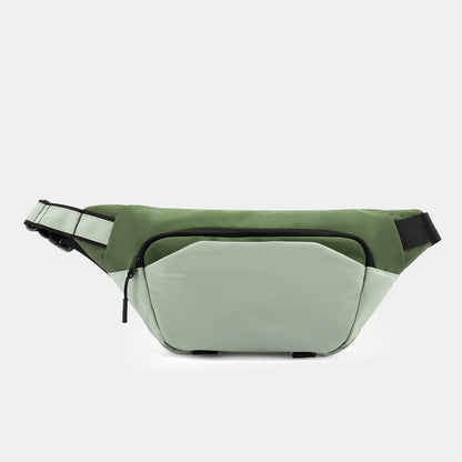 kingsons lightweight chest shoulder sling bag ks3307w green