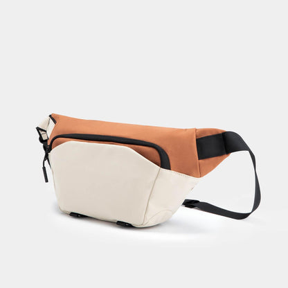 kingsons lightweight chest shoulder sling bag ks3307w brown